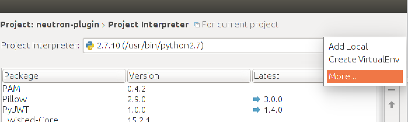 PyCharm Interpreter